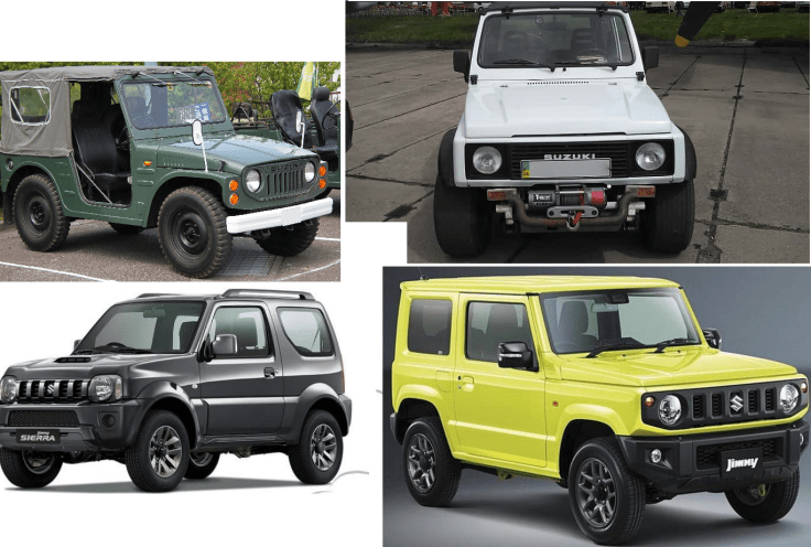 All generation suzuki jimny